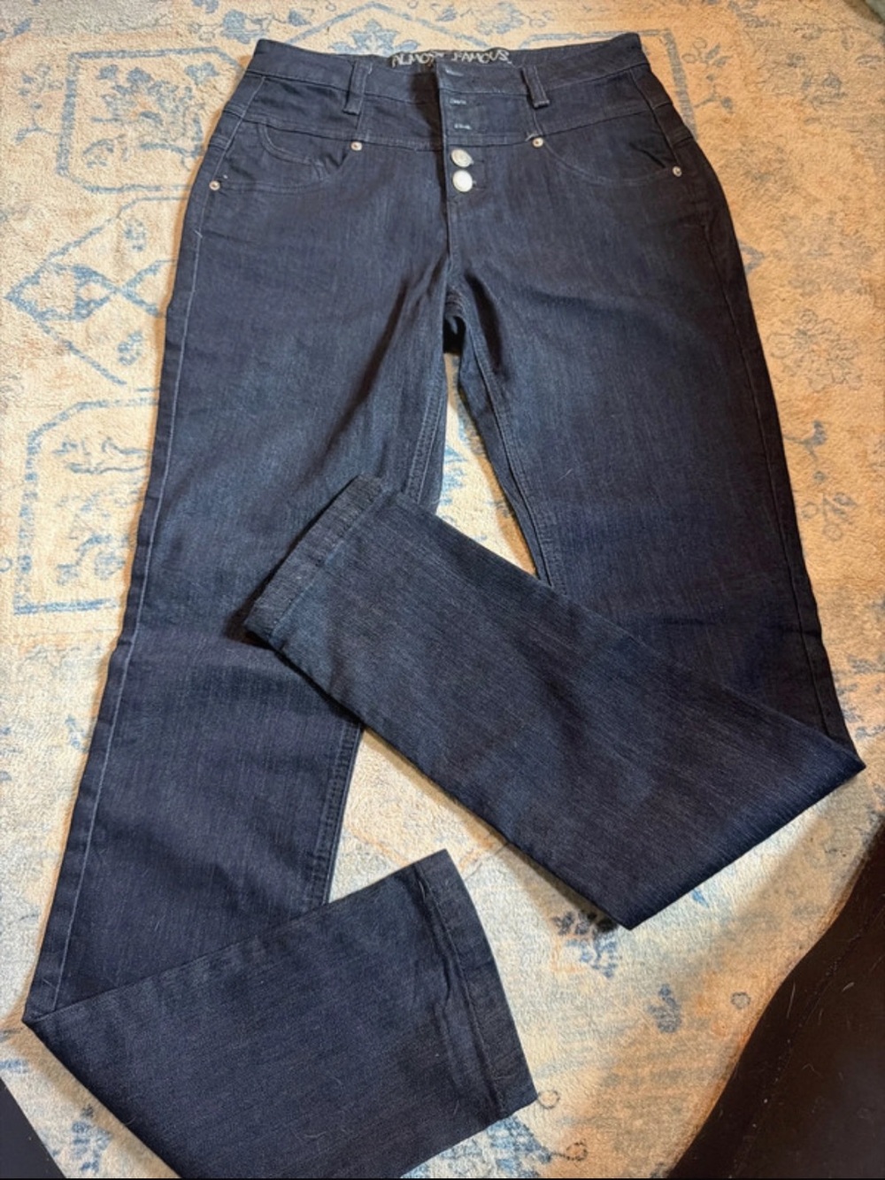 Almost Famous Dark Blue Skinny Jeans